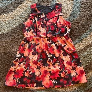 Floral skater dress